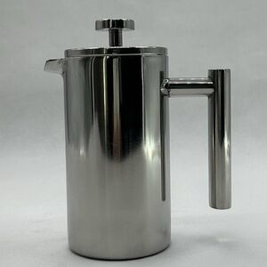 Wolfgang Puck Stainless Steel French Press Unbreakable 32oz. New